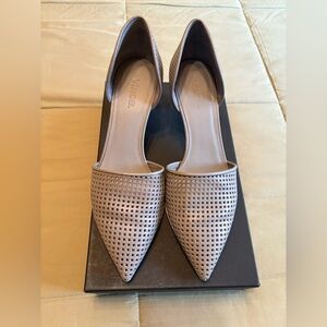 Vince Women's Gray Kitten Heels